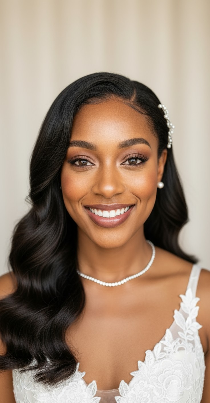 After Mermaid Hairstyle For Wedding